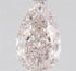 1.61ct Pear Natural Diamond (Colour Fancy Light Brownish Pink, Clarity IF, GIA Certified) - Lavender Creek Gems
