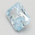 1.56ct Radiant Lab Grown Diamond (Colour Fancy Intense Blue, Clarity VVS2, IGI Certified) - Lavender Creek Gems