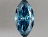 1.07ct Marquise Lab Grown Diamond (Colour Fancy Vivid Blue, Clarity VS1, IGI Certified)