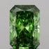 1.10ct Radiant Lab Grown Diamond (Colour Fancy Vivid Green, Clarity VVS2, IGI Certified)