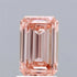 2.00ct Emerald Lab Grown Diamond (Colour Fancy Intense Pink, Clarity VVS2, IGI Certified) - Lavender Creek Gems