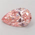 2.07ct Pear Lab Grown Diamond (Colour Fancy Vivid Pink, Clarity VS1, IGI Certified)