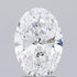 2.21ct Oval Lab Grown Diamond (Colour D, Clarity VVS1, IGI Certified)