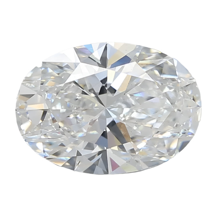 3.05ct Oval Lab Grown Diamond (Colour D, Clarity VS1, IGI Certified)
