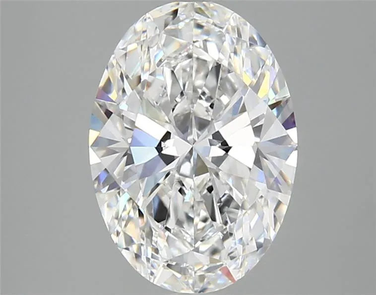 3.03ct Oval Lab Grown Diamond (Colour D, Clarity VVS2, IGI Certified)