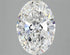 3.03ct Oval Lab Grown Diamond (Colour D, Clarity VVS2, IGI Certified)