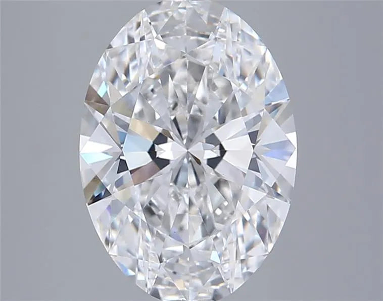 3.05ct Oval Lab Grown Diamond (Colour E, Clarity VS1, IGI Certified)