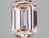 3.08ct Emerald Lab Grown Diamond (Colour Fancy Pink, Clarity VVS2, IGI Certified)