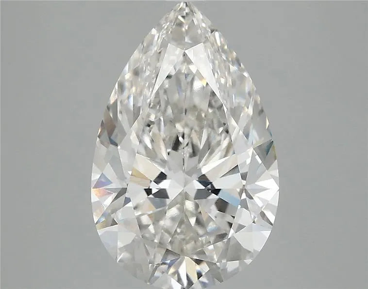 4.00ct Pear Lab Grown Diamond (Colour G, Clarity VVS2, IGI Certified)