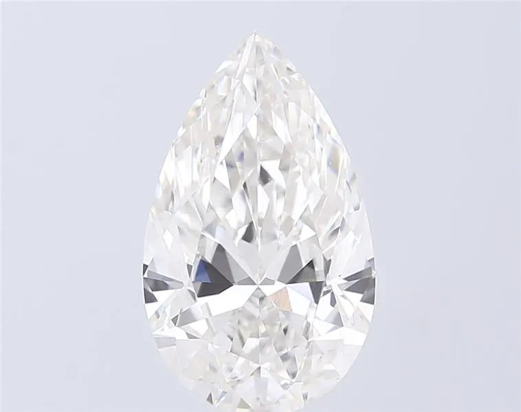 4.08ct Pear Lab Grown Diamond (Colour G, Clarity VVS2, IGI Certified)