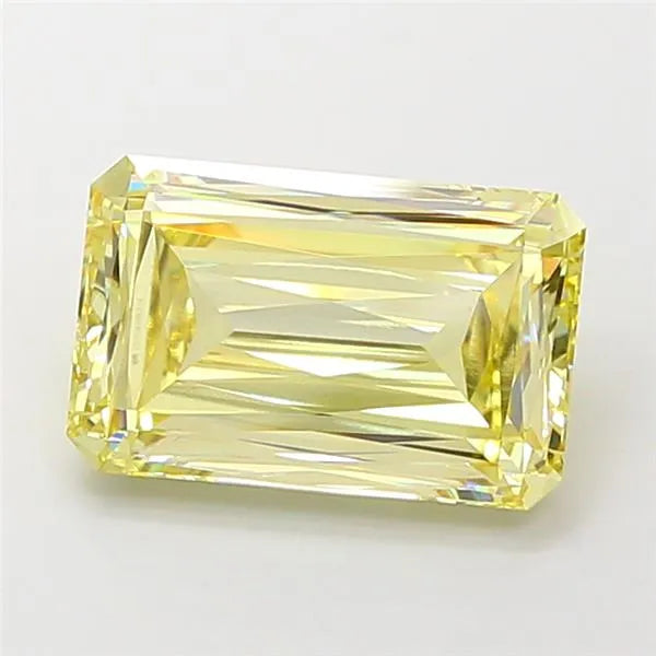 5.04ct Radiant Lab Grown Diamond (Colour Fancy Yellow, Clarity VS1, IGI Certified)