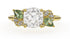 The Fleur Ring | Cushion | Setting Only - Lavender Creek Gems