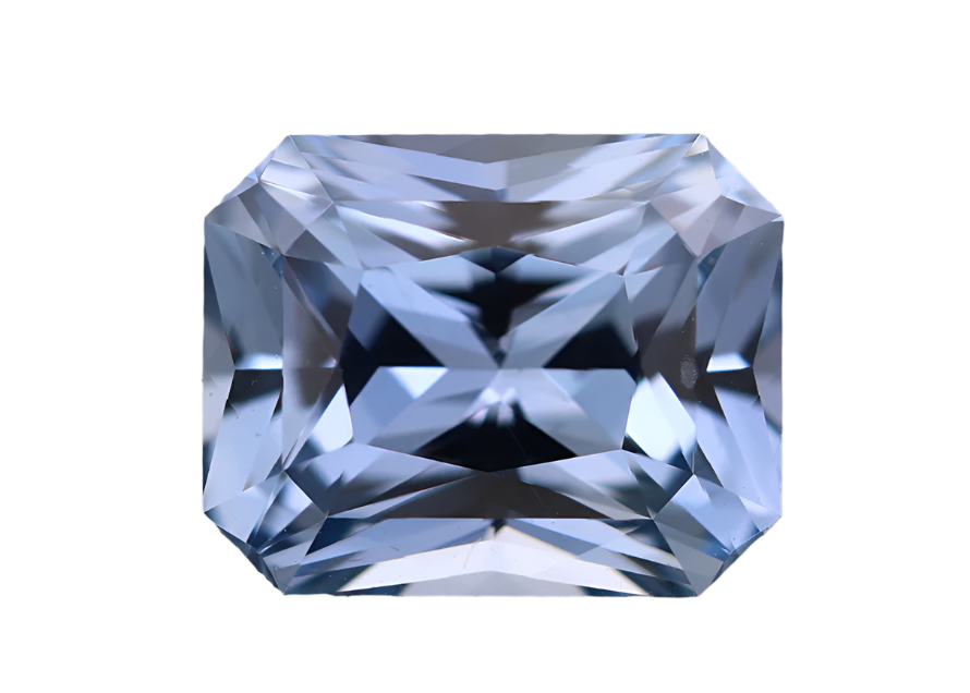 1.73 CT Radiant Cut Blue Sapphire - Lavender Creek Gems