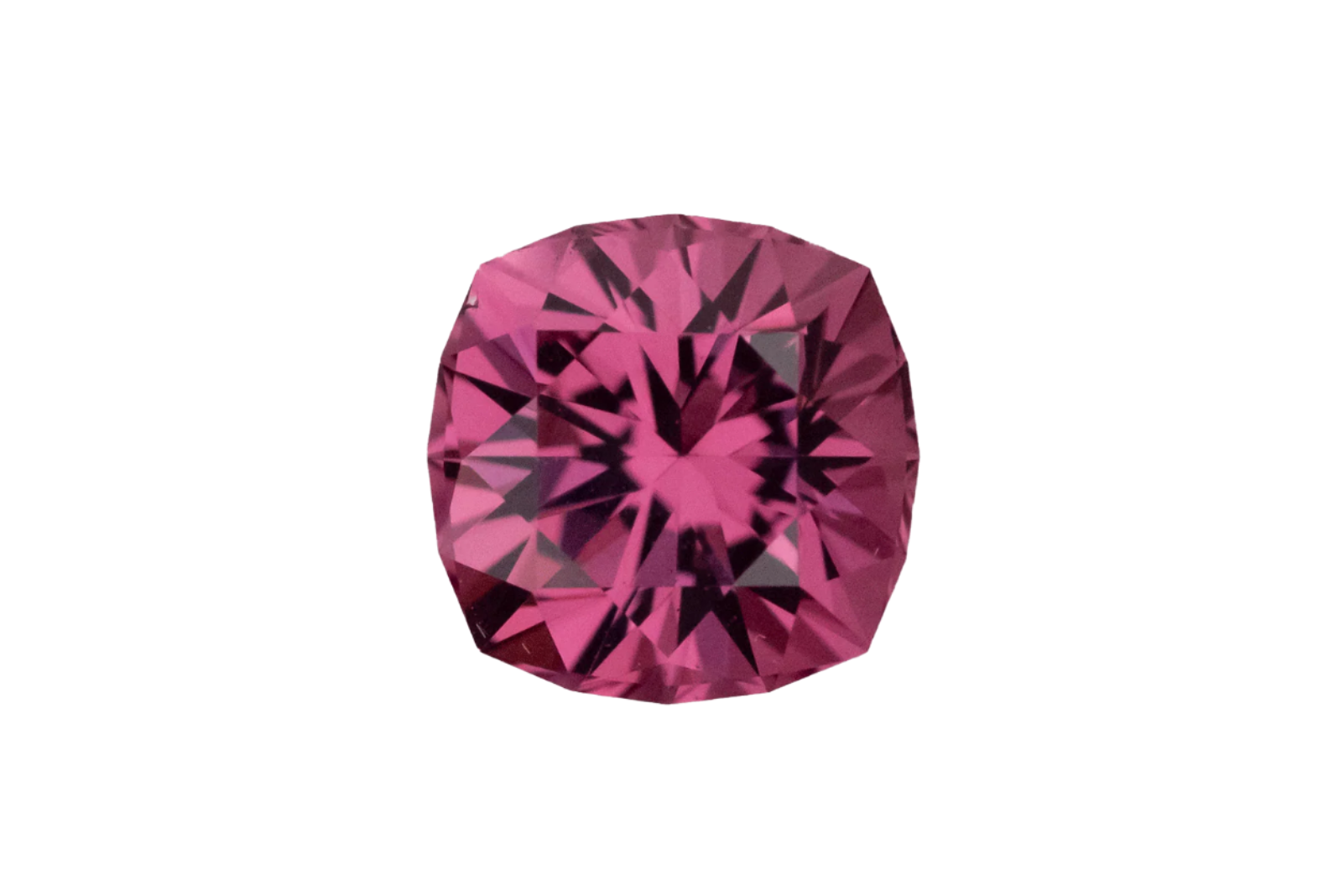 1.59 CT Cushion Cut Pink Garnet