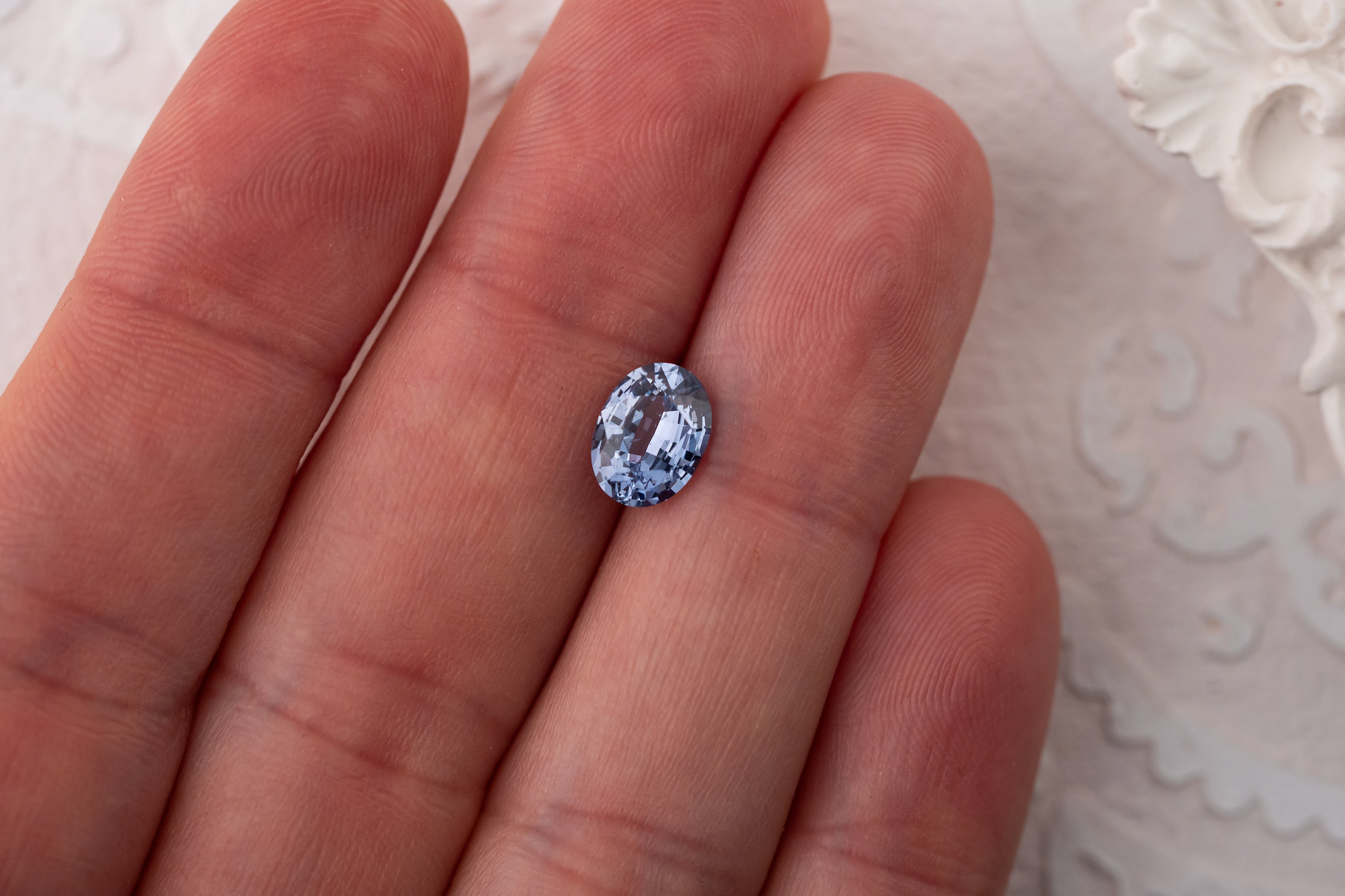 1.8 CT Oval Blue Sapphire - Lavender Creek Gems