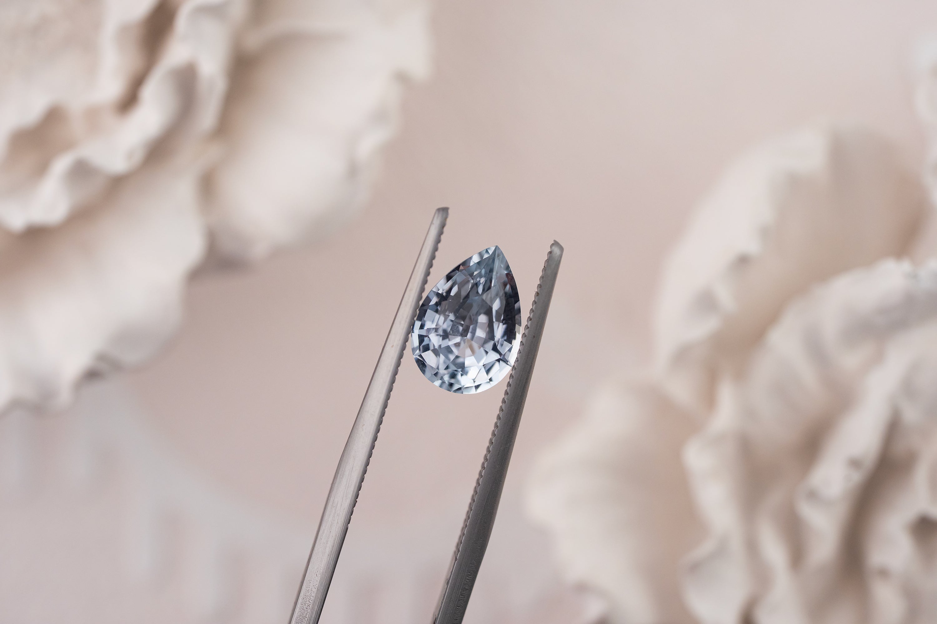 1.63 CT Pear Light Blue Sapphire - Lavender Creek Gems