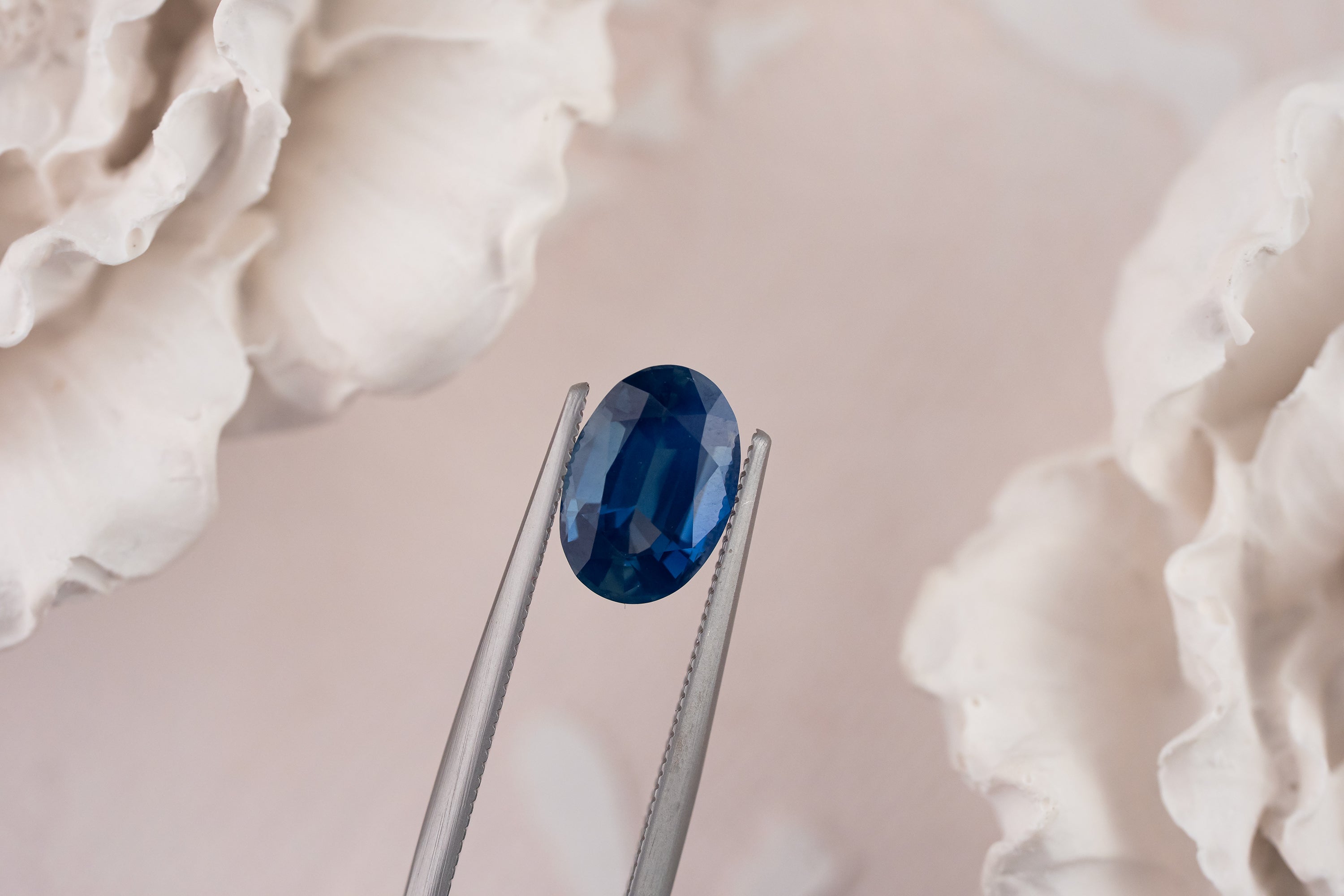 1.98 CT Oval Opalescent Royal Blue Sapphire - Lavender Creek Gems