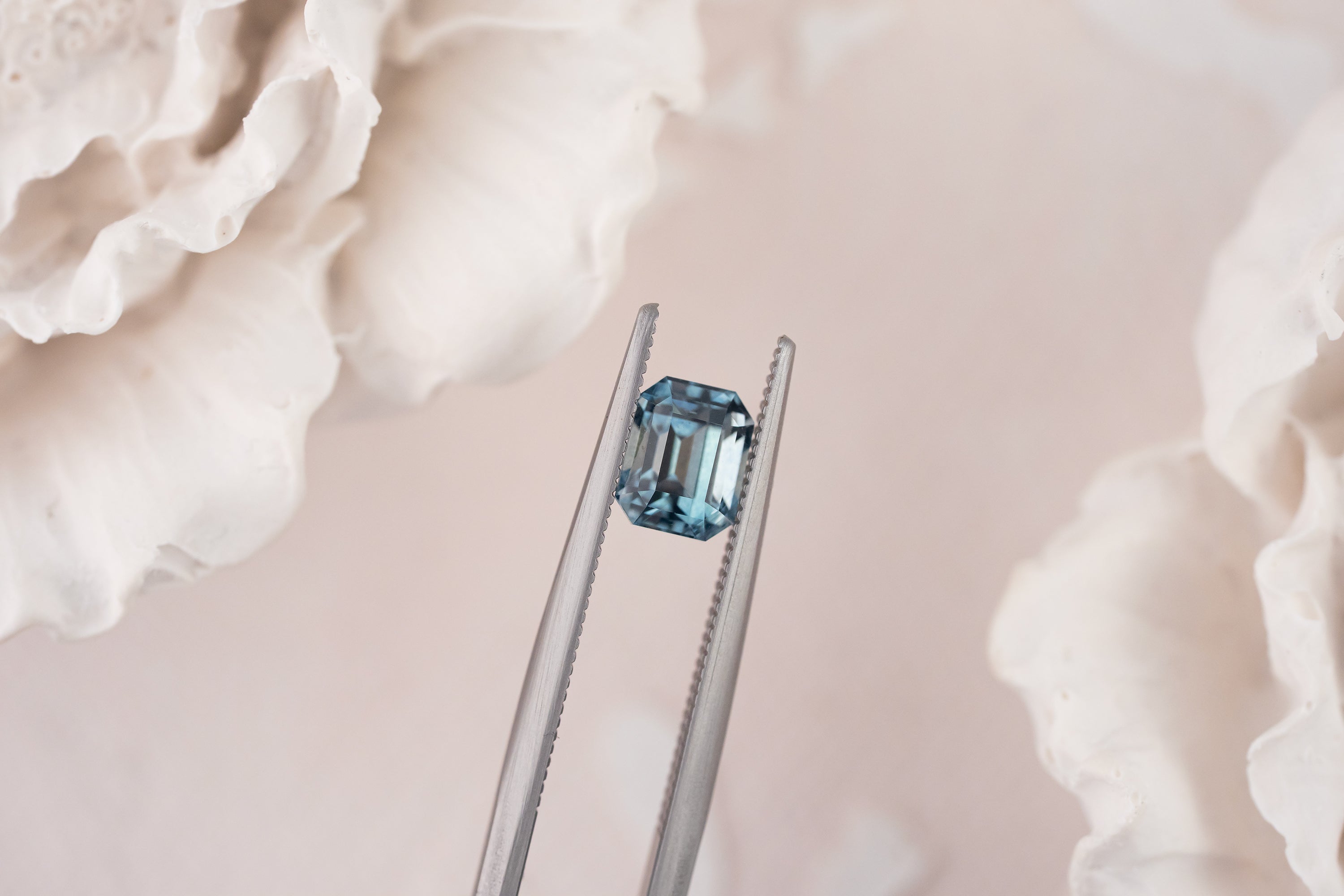 1 CT Emerald Cut Blue Montana Sapphire - Lavender Creek Gems