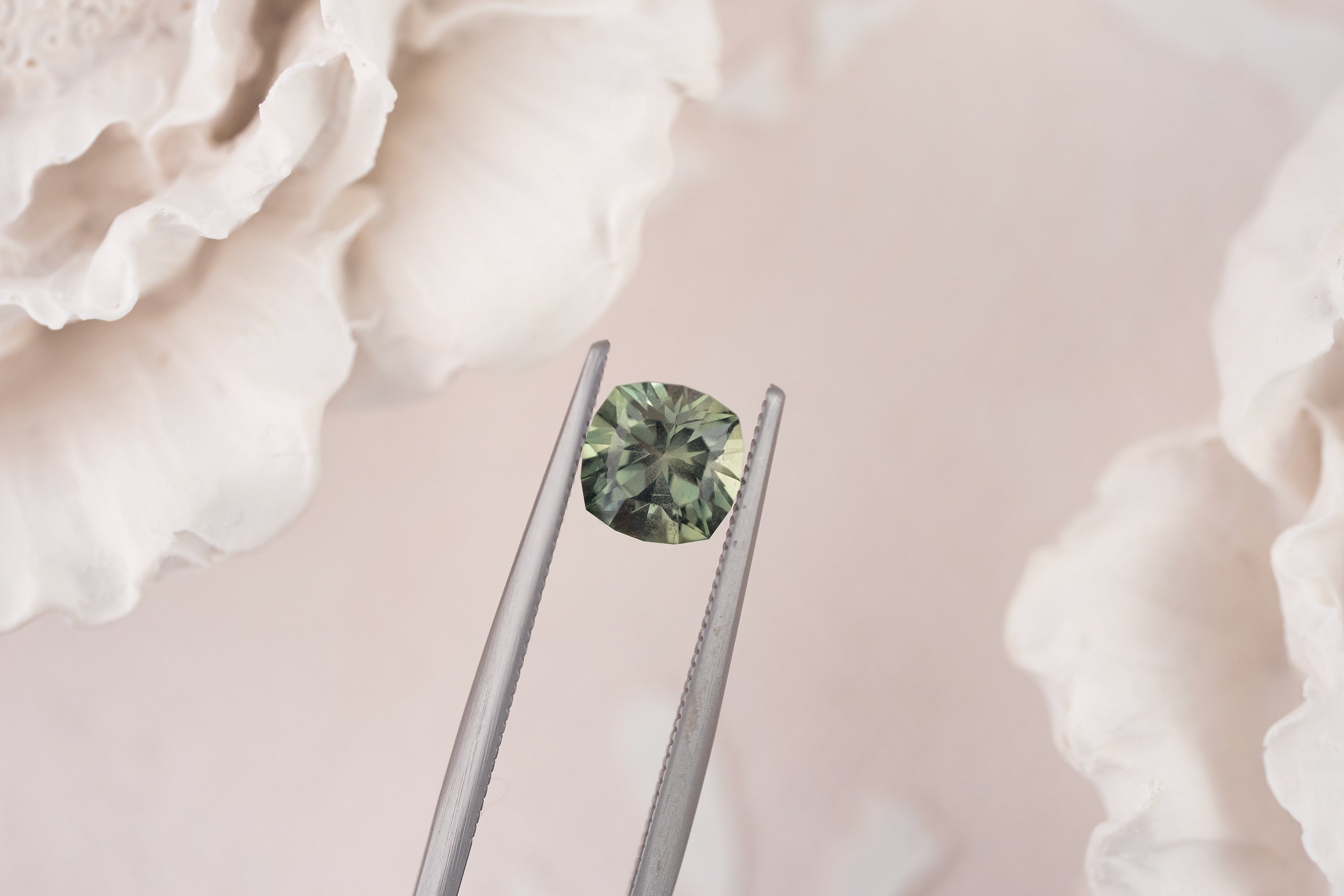 1.1 CT Cushion Teal/Blue Montana Sapphire - Lavender Creek Gems