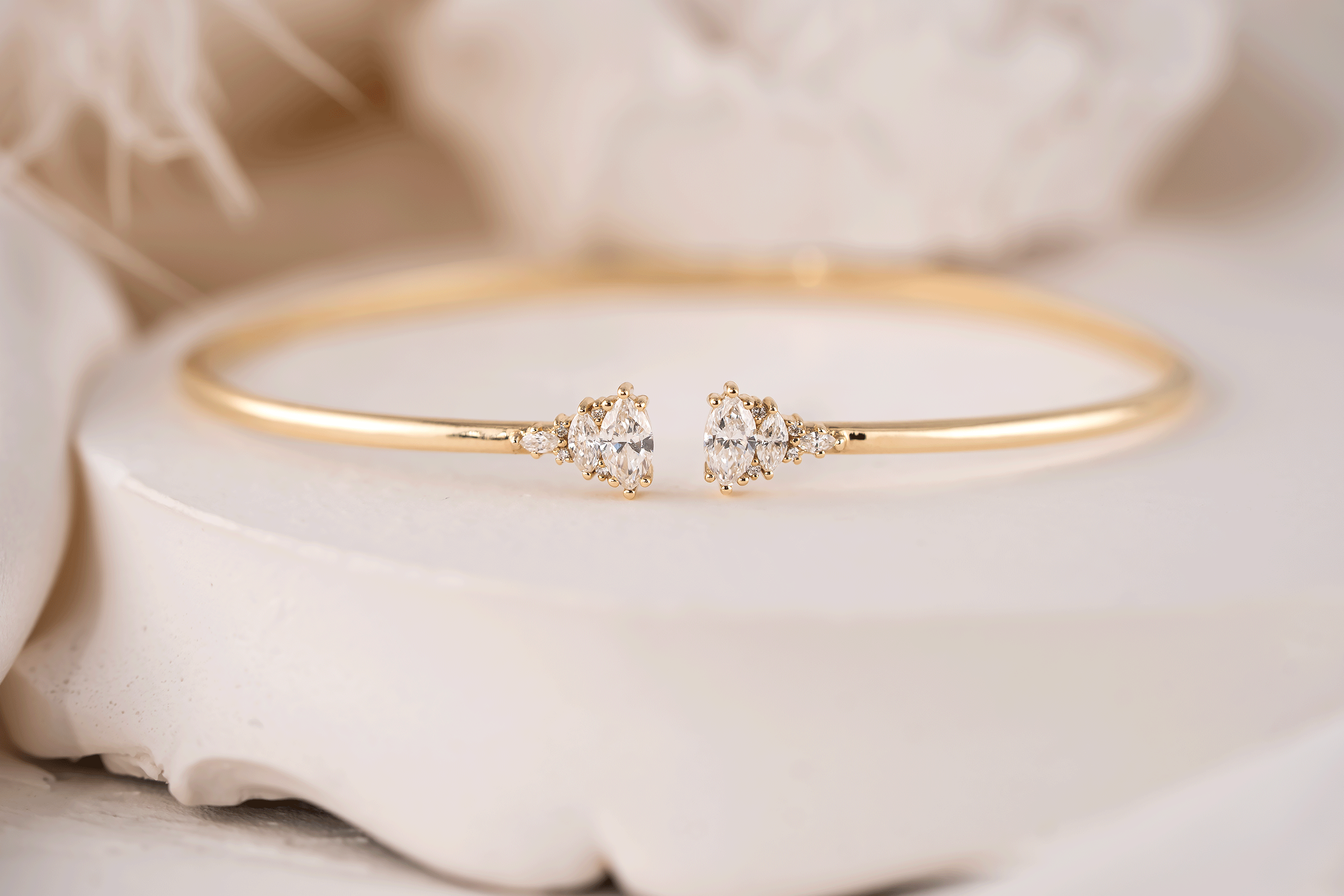 The Maeve | Open Cuff Bracelet - Lavender Creek Gems
