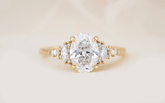 The Maeve Ring | Oval Diamond - Lavender Creek Gems