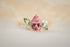 The Fleur 1.82 CT Pear Cut Pink Tourmaline Ring - Lavender Creek Gems