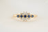 The Dahlia Ring | Royal Blue Sapphire - Lavender Creek Gems