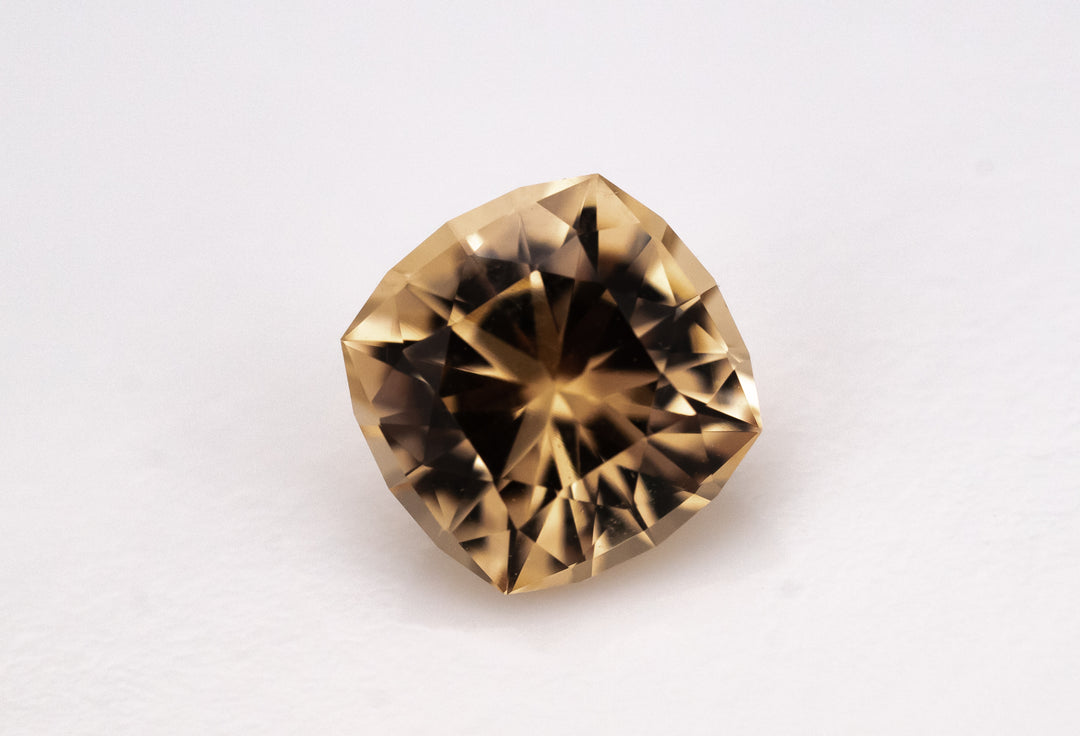 2.4 CT Cushion Cut Golden Peach Tourmaline