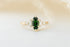 The Maeve 1 CT Marquise Chrome Tourmaline Ring - Lavender Creek Gems