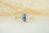 The Maeve 1.1 CT Marquise Periwinkle Sapphire Ring - Lavender Creek Gems