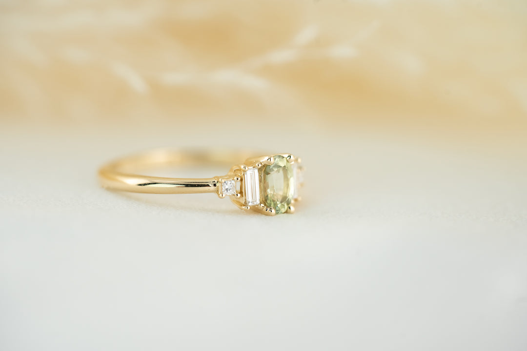 1.7 CT Pear Cut Aquamarine