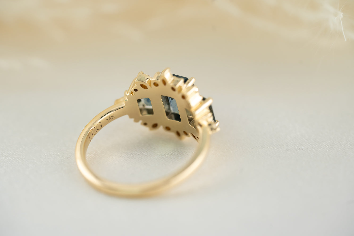 The Marial Montana Sapphire Ring - Lavender Creek Gems