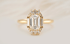 The Georgia Ring | Emerald Cut Diamond | Ready to Ship - Lavender Creek Gems