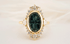 The Ethereal Ring | 2.81 CT Oval Starbrite™ Teal Australian Sapphire - Lavender Creek Gems