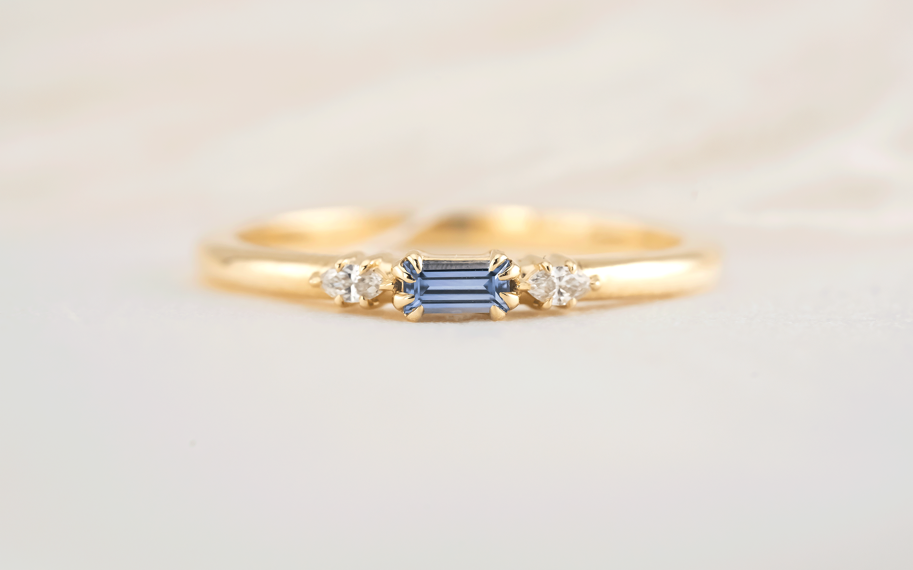 The Sonnet Ring | Ready to Ship - Lavender Creek Gems