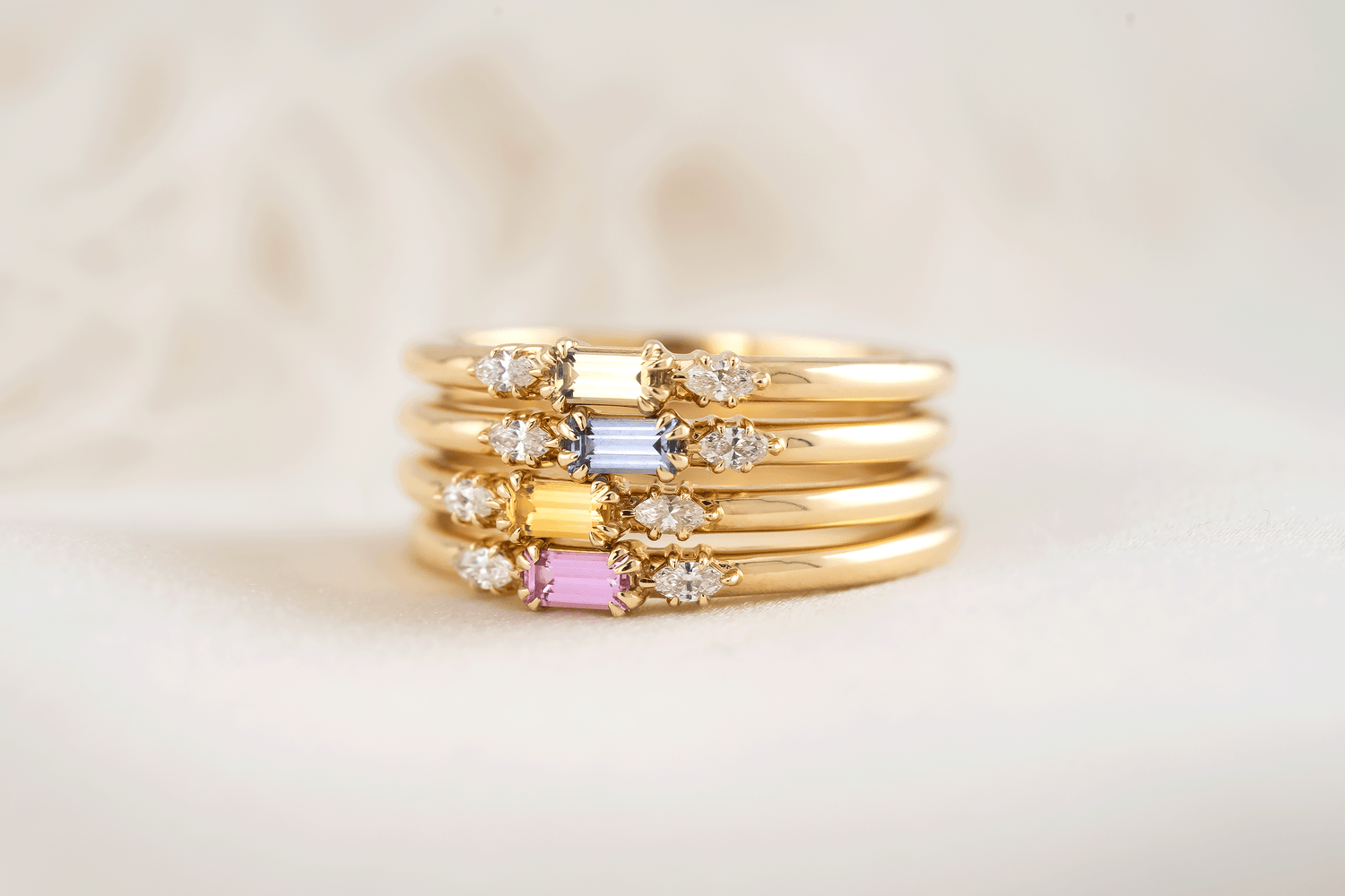 The Sonnet Ring | Ready to Ship - Lavender Creek Gems
