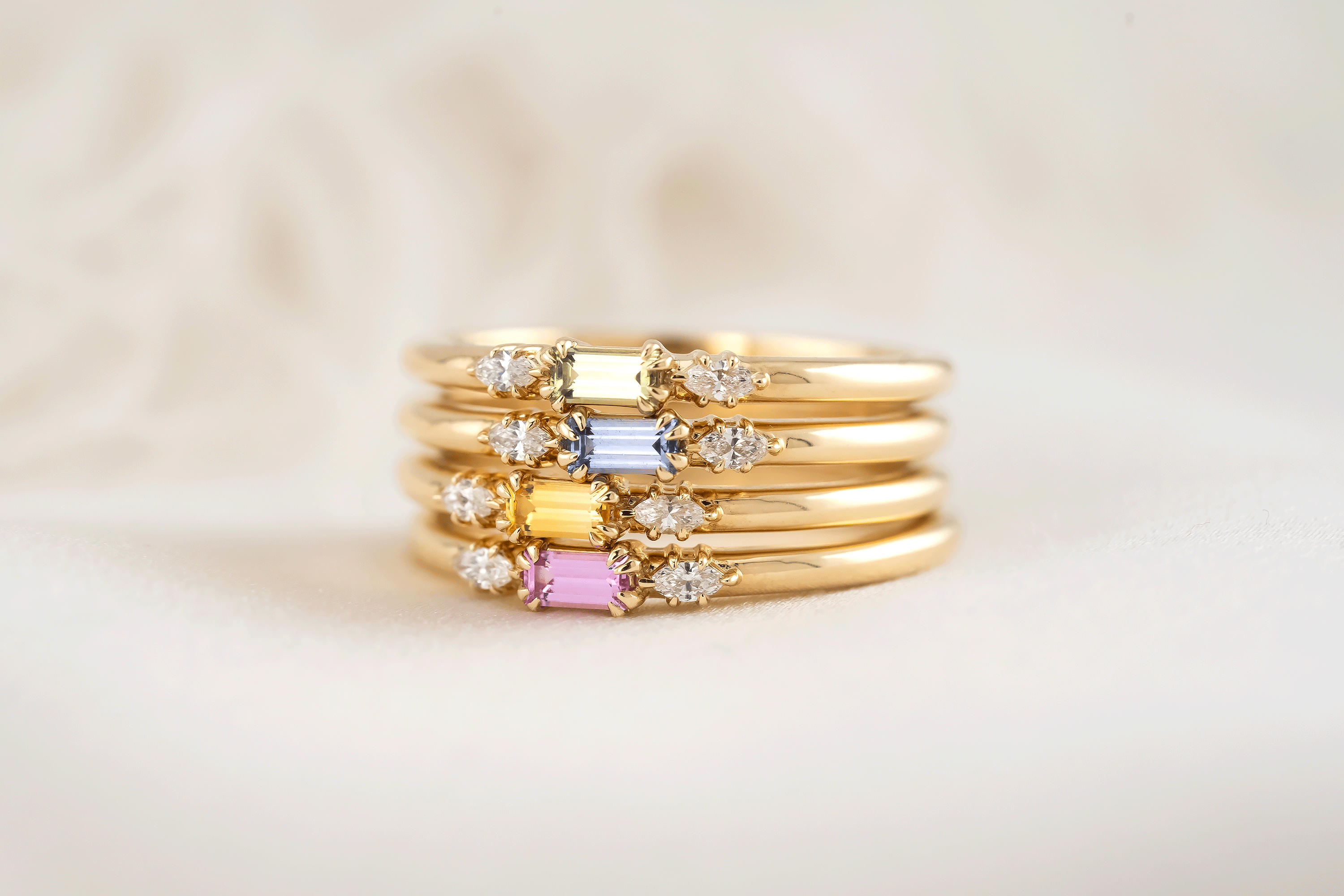 The Sonnet Ring | Ready to Ship - Lavender Creek Gems