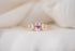 The Maeve Ring | 0.xx CT Oval Pink Sapphire - Lavender Creek Gems