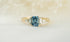 The Maeve 1.29 Emerald Cut Montana Sapphire Ring - Lavender Creek Gems