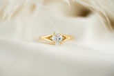 The Weaver Ring | 1 CT Oval Diamond | Ready to Ship - Lavender Creek Gems