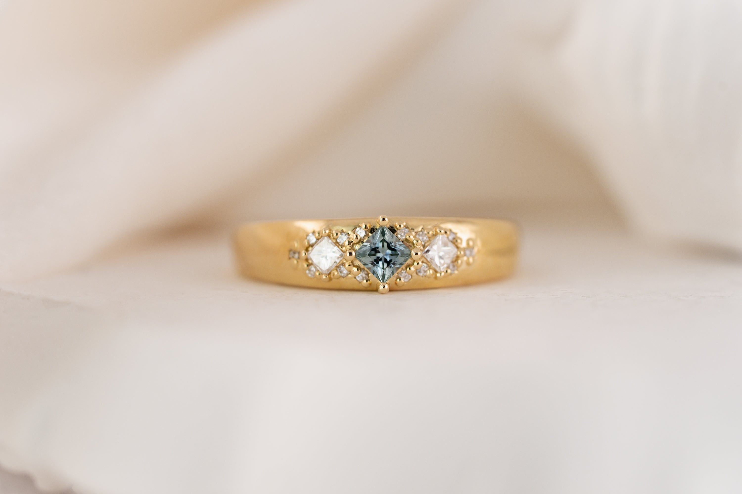 The Astral Ring | Princess Cut
