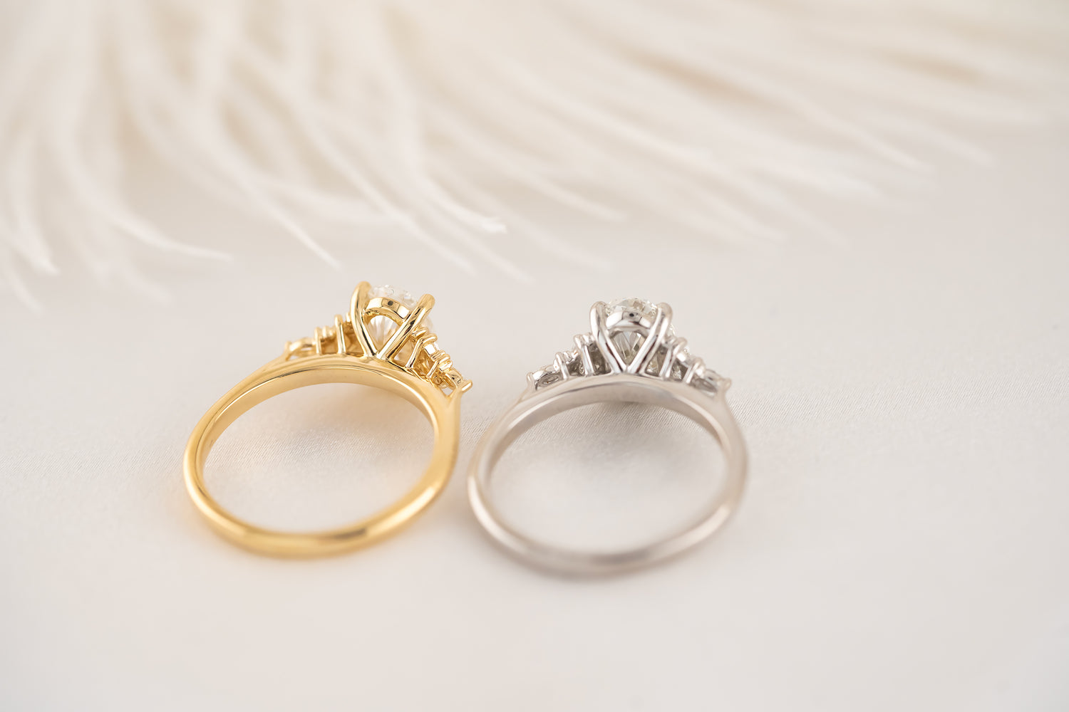 The Maeve Ring | Oval Diamond - Lavender Creek Gems