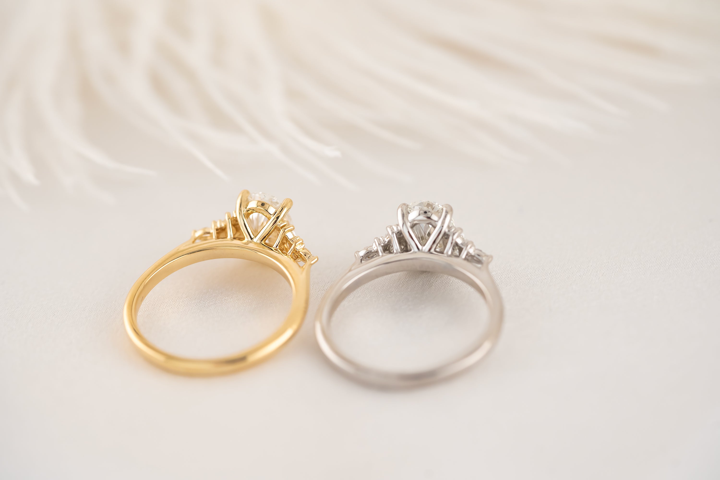 The Maeve Ring | Oval Diamond - Lavender Creek Gems