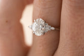The Maeve Ring | Oval Diamond - Lavender Creek Gems