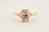 The Maeve 2.35 CT Regal Radiant™ Peach Sapphire Ring - Lavender Creek Gems