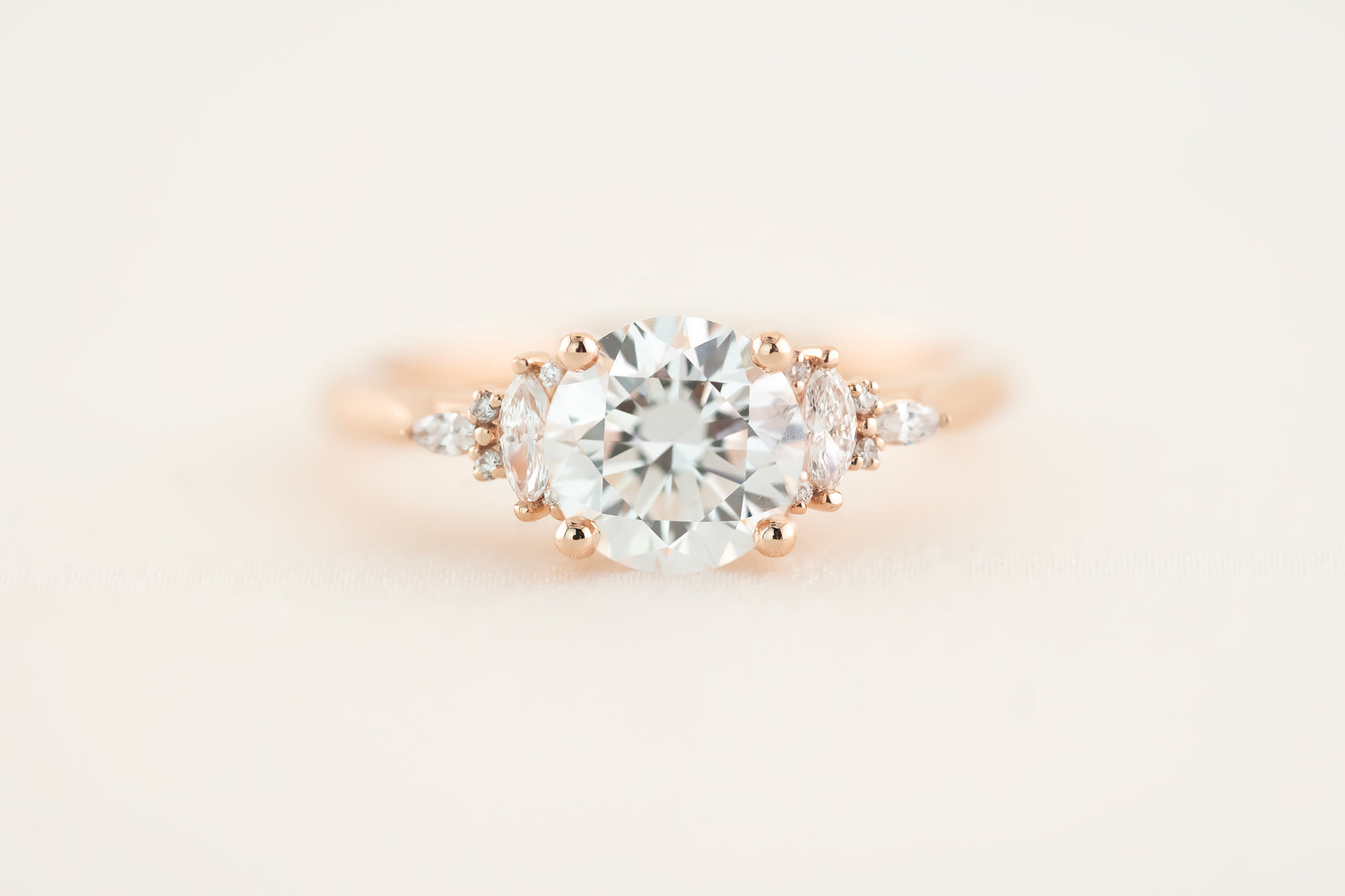 The Maeve 1.51 CT Round Diamond Ring - Lavender Creek Gems
