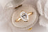 The Bezel Secret Garden Ring | 3 CT Oval Diamond - Lavender Creek Gems