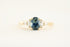 The Maeve 1 CT Oval Montana Sapphire Ring - Lavender Creek Gems