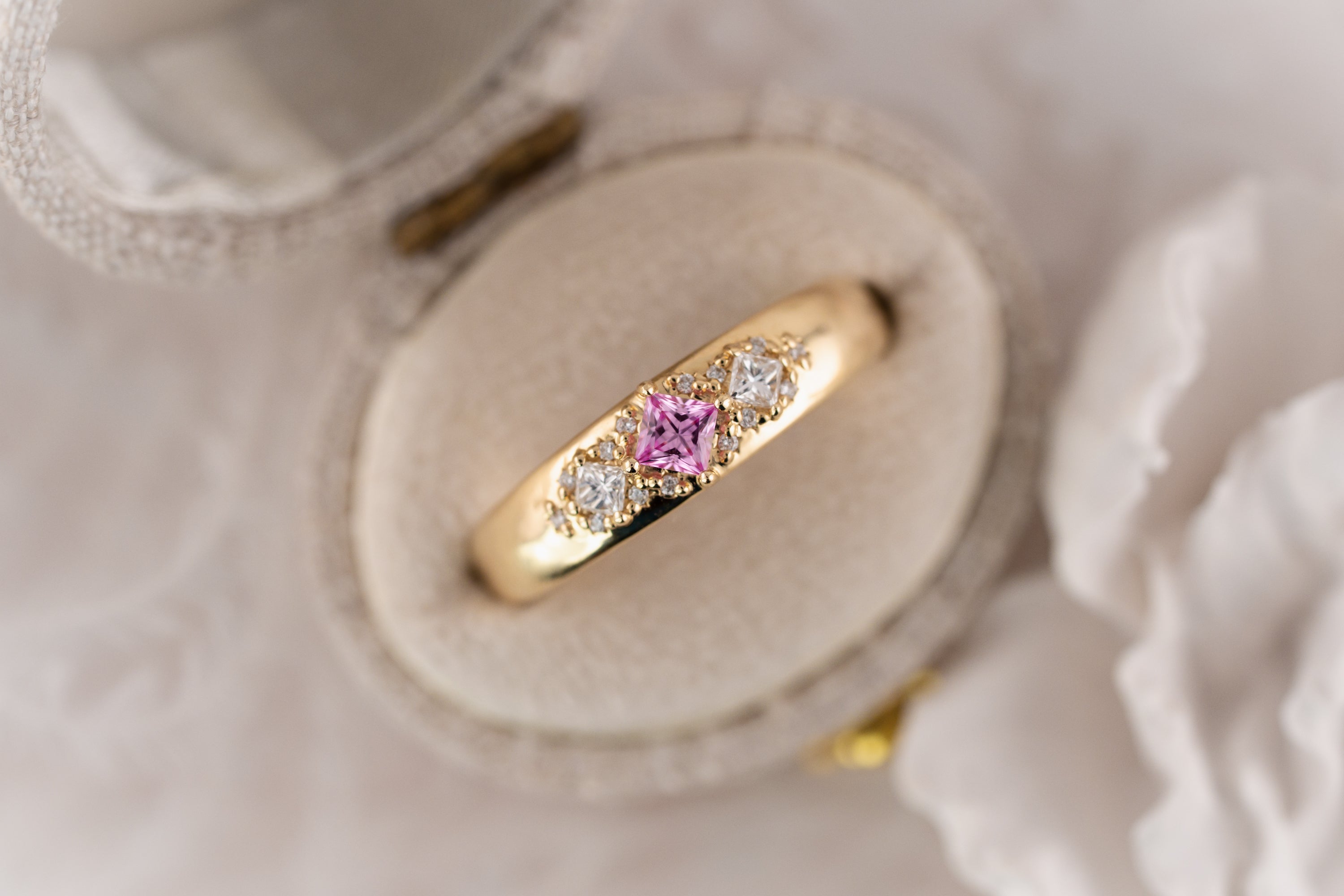 The Astral Ring | Princess Cut