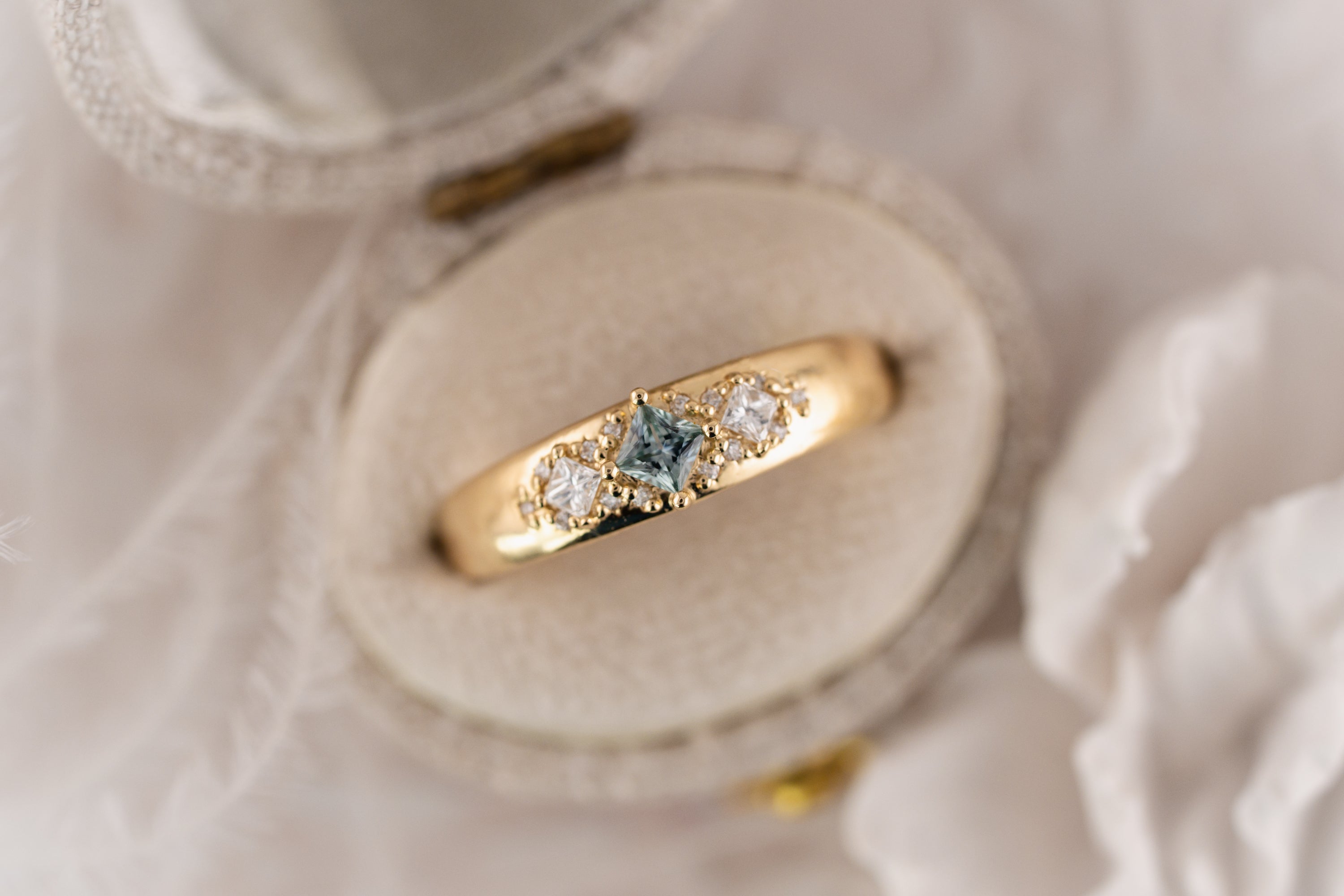 The Astral Ring | Princess Cut